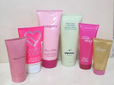 Assorted Body Lotion And Shower Gel De La Renta Pipette Mariah Carey + More • $42