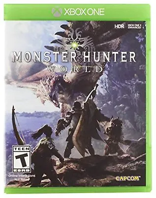 Monster Hunter World For Xbox One RPG Game Only 6E • $8.95