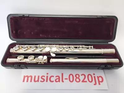 YAMAHA YFL-221 Flute Nickel Silver Plated Student With Hard Case • $327.80