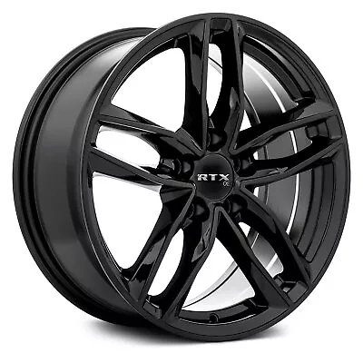 RTX NUREMBERG Wheels 18x8 (35 5x112 66.6) Black Rims Set Of 4 • $781.16