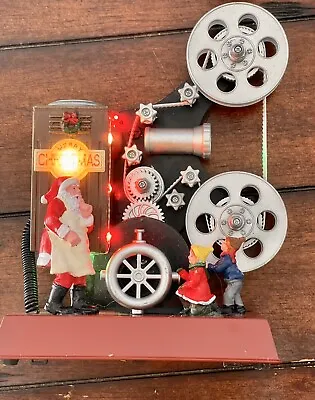 Holiday Time Christmas Village Decoration Decor MultiColor LED Musical Movie • $30