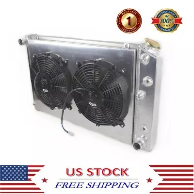 4 Row/Core Radiator&Shroud&Fan For Chevy Camaro 70-81/ Monte Carlo 78-87 G-Body • $195