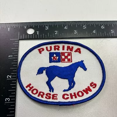 Vintage PURINA HORSE CHOWS Patch Animal Feed Farm Food 00SG • $8.46