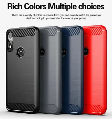 Shockproof Silicone Matte TPU Case Cover For Motorola Moto E 2020 G9+ G8 Power • $6.66