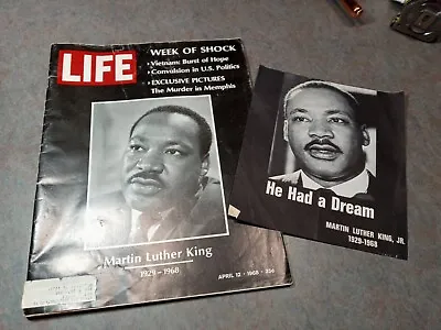 Martin Luther King Life Magazine 1968 • $21.99