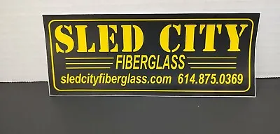 Sled City Fiberglass Decal Mopar Performance Hemi AFX Scoops Hoods Fenders • $2.79