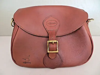 Vintage Rare JW Hulme Leather Pouch Bag Hunting 13x5x9 *No Strap* • $109.95
