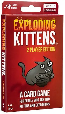 $24.37 • Buy Exploding Kittens: 2 Player Edition