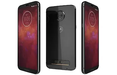 Motorola Moto Z3 XT1929-17 64GB Black Verizon Unlocked Android Smartphone B • $53.89