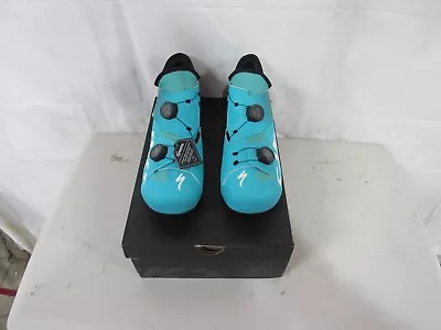 Specialized S-Works Ares Carbon Road Cycling Shoes 47 Euro US 13 Lagoon • $239.95