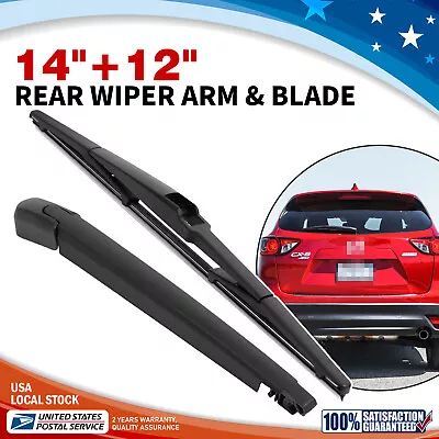 For MAZDA CX5 2013 - 2016 Rear Windshield Wiper Arm&Blade OEM Set Of 14 +12  • $13.99