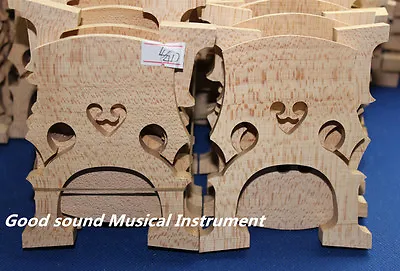 5 Pc High Quality French Style Solid Maple Wood 4/4 Cello Bridge Dried 20 Years  • $25.99