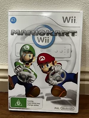 Mario Kart Wii - Nintendo Wii - Game Complete With Manual PAL AUS Australia • $25