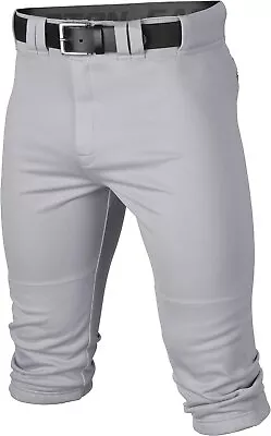 Easton Rival+ Knicker Baseball Pants Gray Size Adult Medium 32 -34  • $19.99