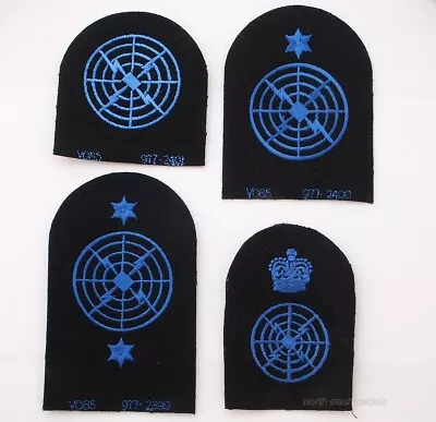 £13.99 • Buy Four Royal Navy Wrens WRNS Radar Trade Qualification Arm Badges