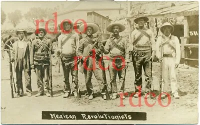 Revolucion Mexicana Grupo De Revolucionarios • $80