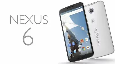 Motorola Nexus 6  White 32GB GSM Unlocked (bad Battery Does Not Turn On) • $29.97