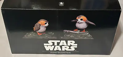 Gentle Giant Star Wars Porg Collectible Bookend Set Limited #283/500 *NEW* • $189.99