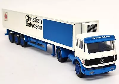 NZG 1/50 Mercedes Benz Artic Refrigerated Christian Salvesen Diecast Model Truck • £69.99