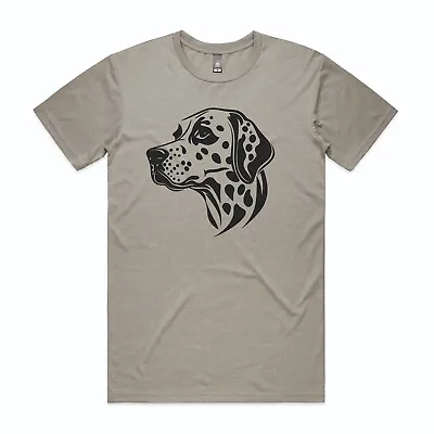 Dalmatian Dog Head Printed T-Shirt Unisex | Dalmatian Dog Shirts | Dalmatian Dog • £11.49