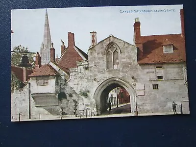 Postcard Of Salisbury St Ann's Gate C44395 (Photochrom Co Ltd) • £0.99