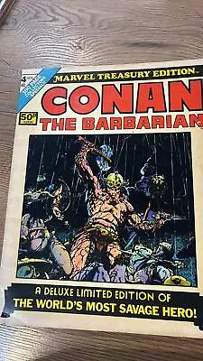 Marvel Treasury Edition - Conan The Barbarian #4 - Marvel Comics - 1975 • £14.95