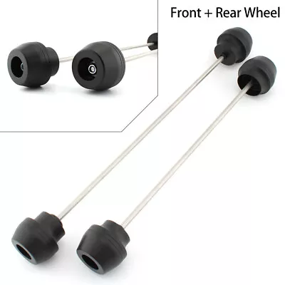 Fit Yamaha Tenere 700 Front And Rear Wheel Fork Axle Sliders Lid Crash Protector • $38.25