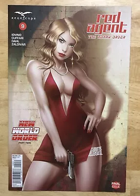 Red Agent: The Human Order 9 Meguro Cover C Low Print HTF Zenescope 2017 • $12.85