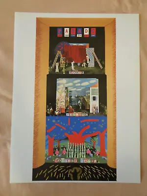 David Hockney Art Offset Lithograph Metropolitan Opera Poster 1982 Parade Stage • $28.19