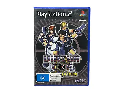 Virtua Cop Elite Edition PS2 PAL Game Playstation 2 - FREE POSTAGE • $27.82
