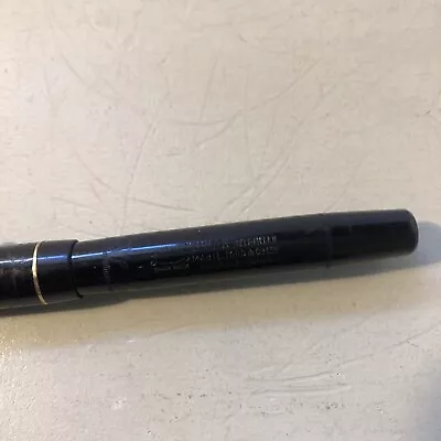 VINTAGE SWAN MABIE TODD SM 200/60 FOUNTAIN PEN- BLACK CHASED- LEVER FILL - 30’s • £40