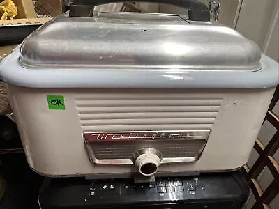 Vintage Westinghouse Electric Roaster Oven RO-5411-1 | Tested! Works! With Cord. • $125