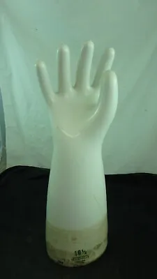 Mayer China VTG 1968 GLOVE MOLD PORCELAIN HAND DISPLAY LARGE 19 1/2  Sz 10 1/2 • $75.99