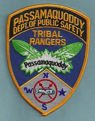 Passamaquoddy Maine Public Safety Tribal Rangers Patch • $7