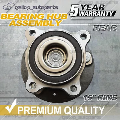 Rear Wheel Bearing Hub For Holden Cruze JH JG 15  Rims Opel Astra PJ 1.4L FWD • $106