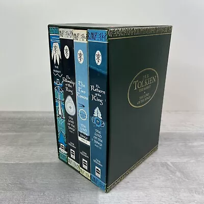 J R R Tolkien The Hobbit Lord Of The Rings Book Box Set Ted Smart 1997 Paperback • £14.99