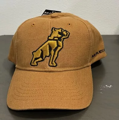 Mack Trucks Washed Brown & Gold Bulldog Snapback Hat/Cap • $19.99