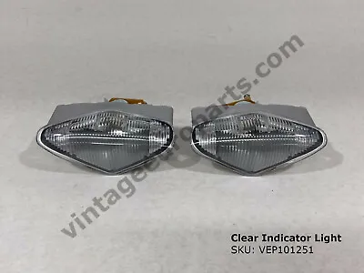 Clear 2x Indicator Lights Mercedes 220SE 280SE 3.5 220SE W111 W108 W109 W112 • $149