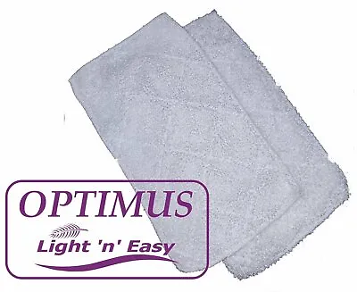 Optimus From Light ‘n’ Easy OP800MPS Twin Pack Microfibre Cloths Cleaning Pads  • £4.99