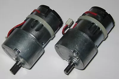 2 X 120 RPM Heavy Duty Gearhead Motor - 12V DC - High Torque - 5mm D Shaft • $29.95