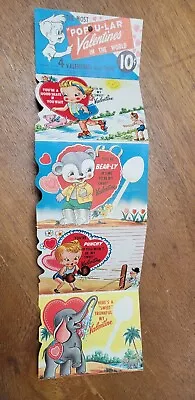 Vintage Valentine's Cards Sucker Lollipop  E Rosen Unused! • $9.99