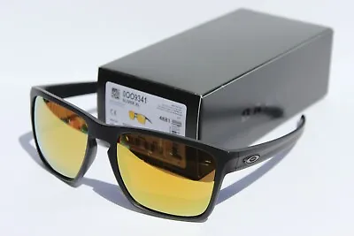 OAKLEY Sliver XL Sunglasses Matte Black/24K Gold Iridium NEW OO9341-07 • $89.95