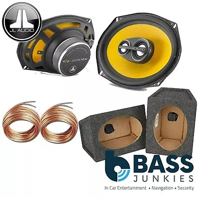 £199.99 • Buy JL Audio C1-690TX 3-Way 6x9  450 Watts Car Speakers & 6x9 Grey Pod Box (Pair)