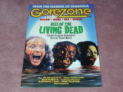 $35 • Buy GOREZONE Magazine # 32,  Free Shipping USA, Gore Zone
