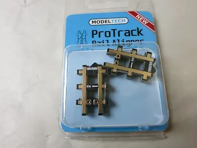 £6 • Buy ModelTech 009 ProTrack Rail Aligner (Narrow Gauge) RAN09001 4 Pairs