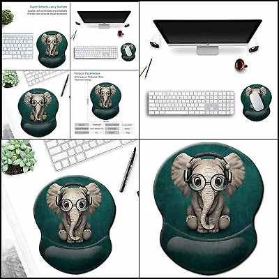 £8.46 • Buy ITNRSIIET Mouse Mat With Wrist Support,Ergonomic Mouse Pad With Gel Wrist Rest,