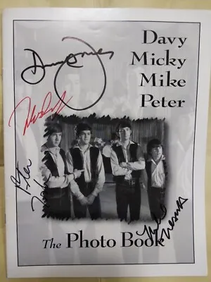 The Monkees 1996 30th Anniversary Tour Book With COA Signed By All Members • $739.99