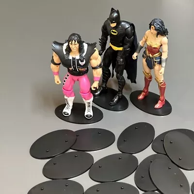 20 Display Stands BASE Fits 6'' Gi Joe Marvel Legends Star Wars MOTU DC Figure Y • $9.48