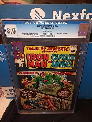 Tales Of Suspense 62 CGC 8.0 Mandarin Origin Iron Man Captain America Thor Hulk • $121.50