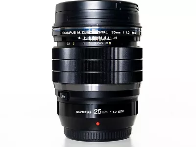 Olympus / OM System M.Zuiko Digital ED 25mm F1.2 PRO Lens • £500